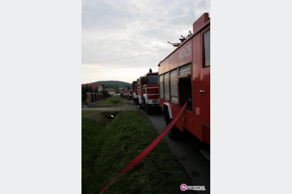 Pożar budynku gospodarczego w Pagorzynie - zdjęcie 10
