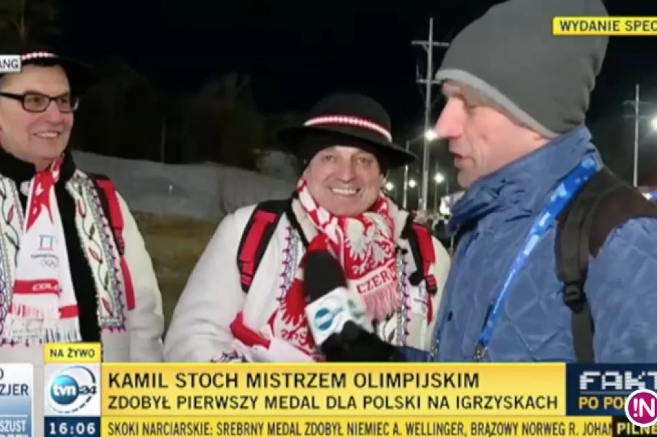 Mieszkańcy Limanowszczyzny w Pjongczangu trzymali kciuki za Kamila Stocha - zdjęcie 2