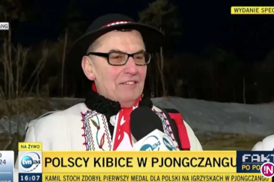 Mieszkańcy Limanowszczyzny w Pjongczangu trzymali kciuki za Kamila Stocha - zdjęcie 3