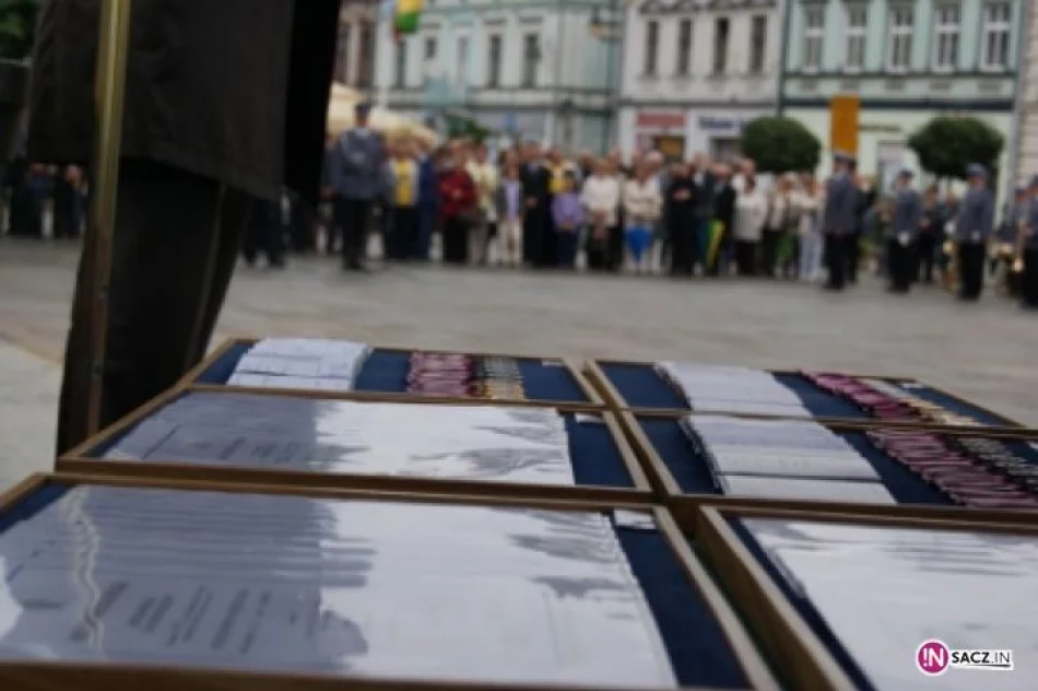 Święto Policji na sądeckim Rynku - zdjęcie 9