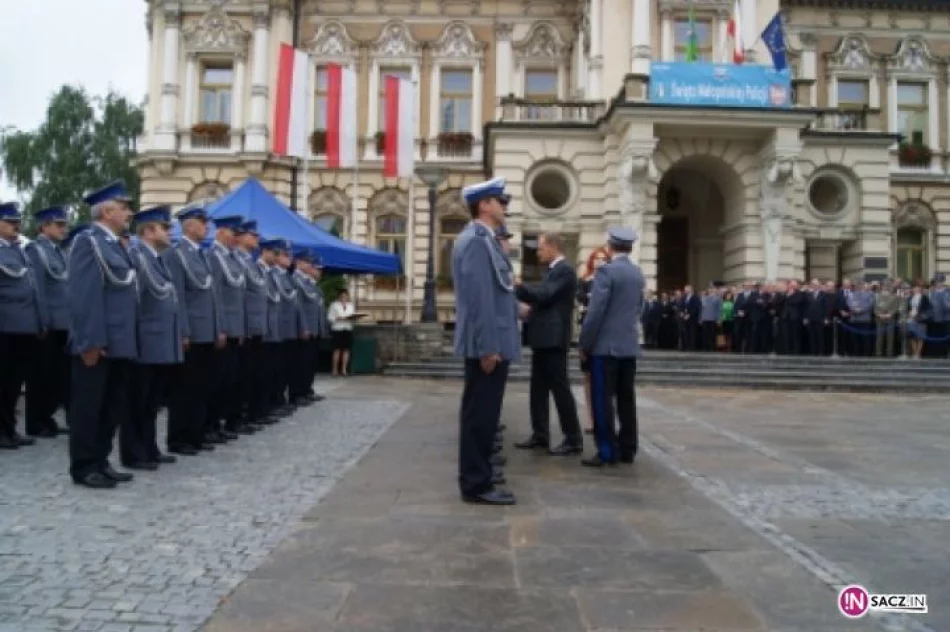 Święto Policji na sądeckim Rynku - zdjęcie 11