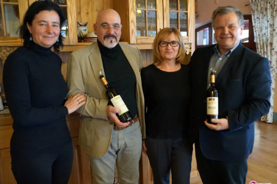 Ekspert z Toskanii pod wrażeniem smaku sądeckiego wina! - zdjęcie 3