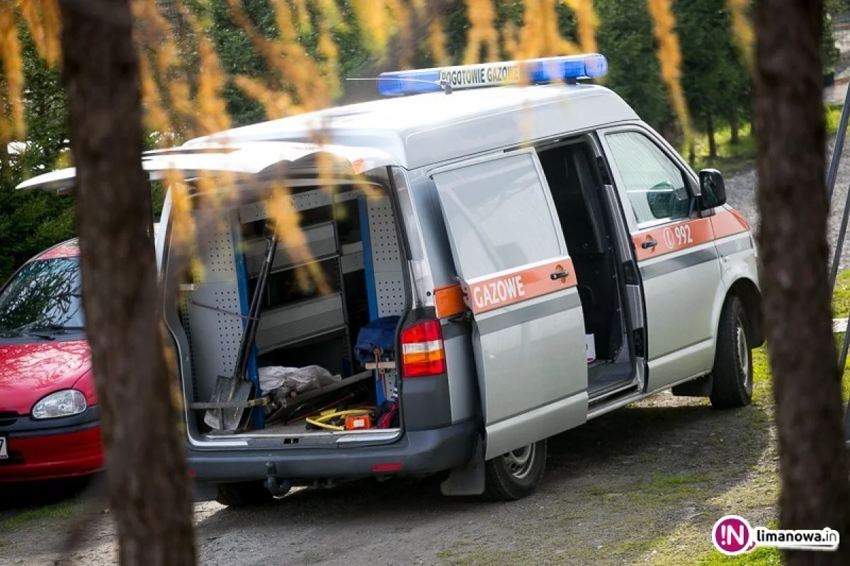 Podczas prac ziemnych uszkodzono gazociąg