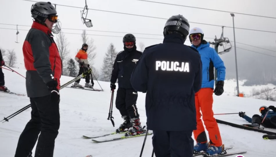 Policja zwróci uwagę na zbyt brawurową jazdę na nartach - zdjęcie 1
