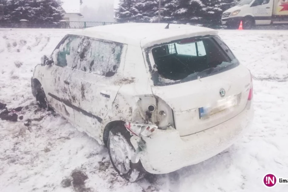 Wysyp kolizji, powodem - niedostosowanie prędkości - zdjęcie 2