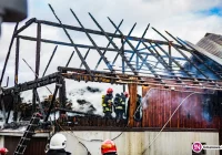 Zwarcie instalacji prawdopodobną przyczyną dużego pożaru (wideo) - zdjęcie główne