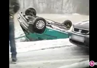 Ślisko na drogach - rankiem 5 kolizji. Policja apeluje - zdjęcie główne