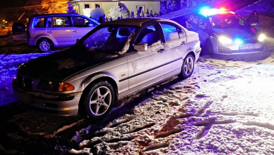 Pieszy 22-latek wtargnął na jezdnię przed BMW - zdjęcie 1