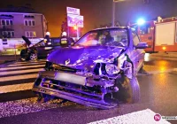 Dwie kolizje w kilkanaście minut i dwie osoby w szpitalu. Trudne warunki na drogach - zdjęcie główne