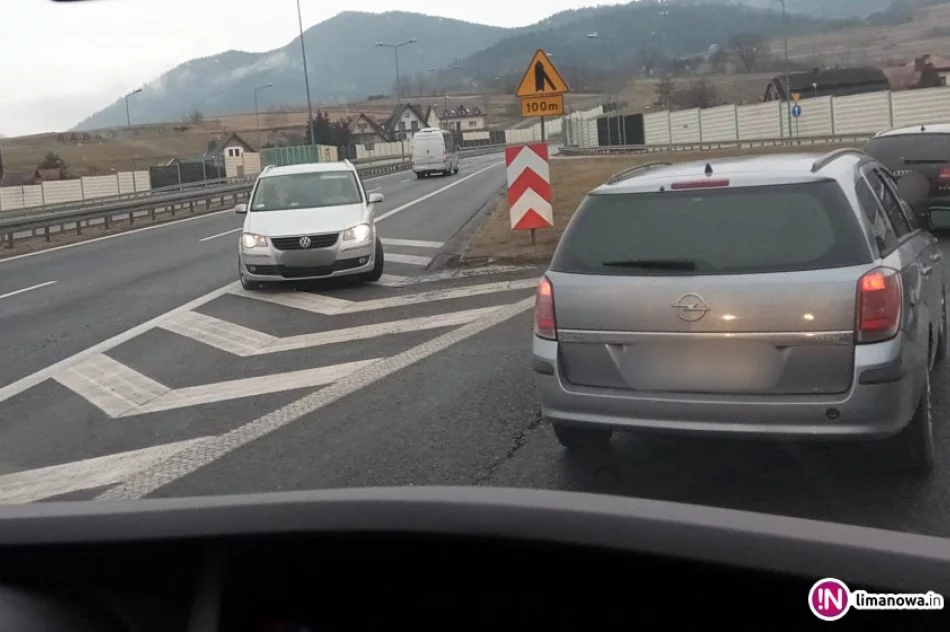 Kolizja i korki? Zawsze można jechać... pod prąd - zdjęcie 2