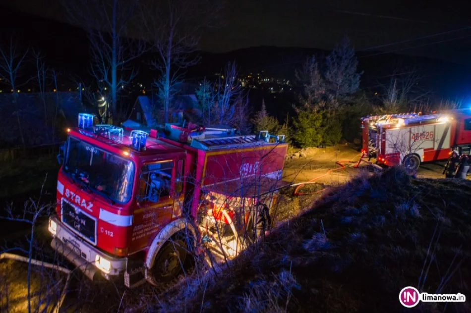 48 strażaków gasiło pożar poddasza. Straty na 150 tys. zł (wideo) - zdjęcie 4