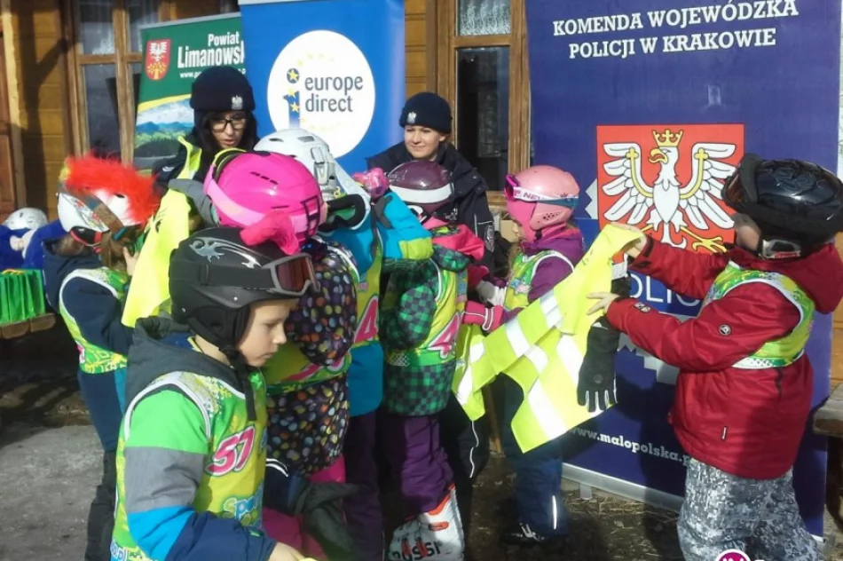 Inspektor Wawelek uczył bezpieczeństwa na stoku - zdjęcie 2