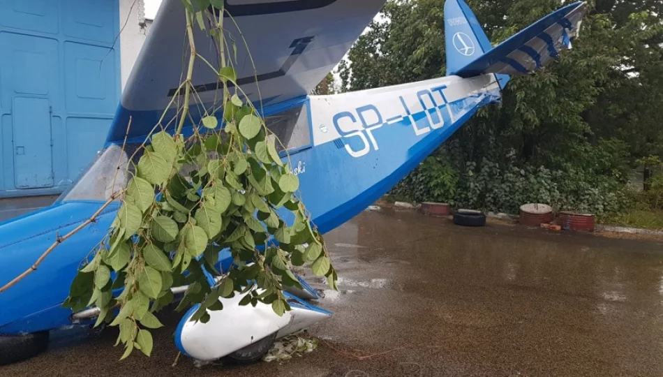 Samolot z mieszkańcami Limanowszczyzny rozbił się podczas pikniku lotniczego - zdjęcie 1