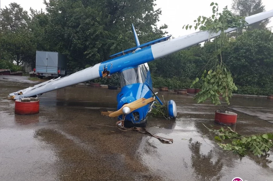 Samolot z mieszkańcami Limanowszczyzny rozbił się podczas pikniku lotniczego - zdjęcie 4