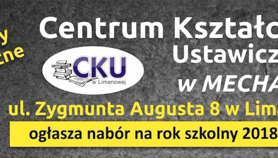 Rekrutacja do CKU do 14 września! - zdjęcie 1