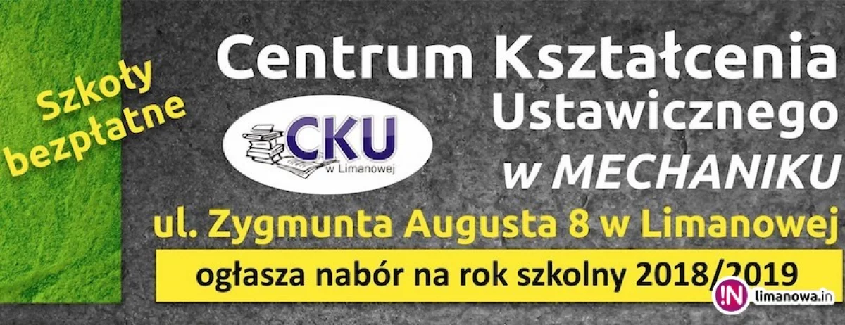 Rekrutacja do CKU do 14 września!