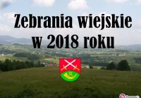 Rozpoczynają się zebrania w sołectwach - zdjęcie główne