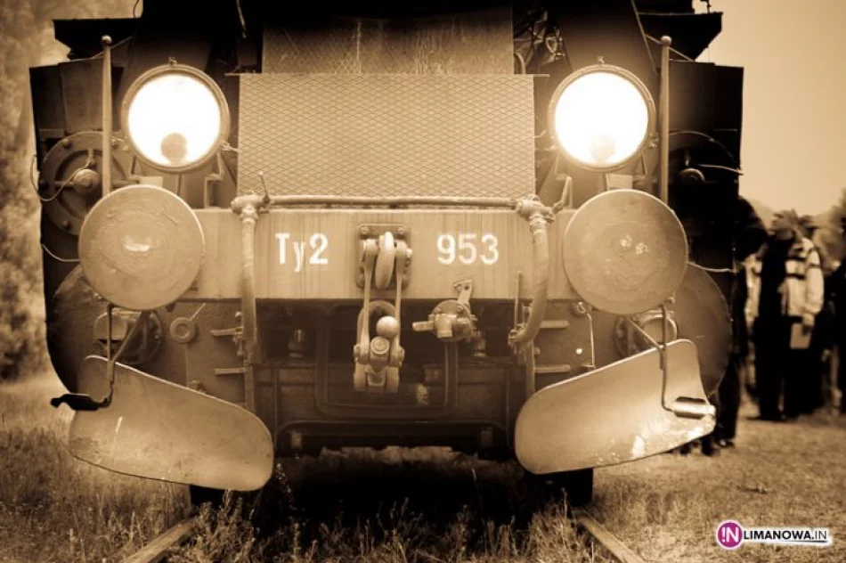 Pociąg retro w Limanowej - zdjęcie 1