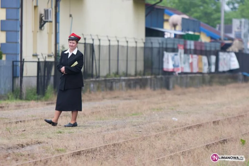 Pociąg retro w Limanowej - zdjęcie 7