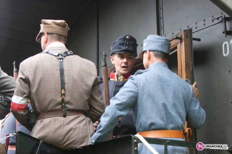 Pociąg retro w Limanowej - zdjęcie 9