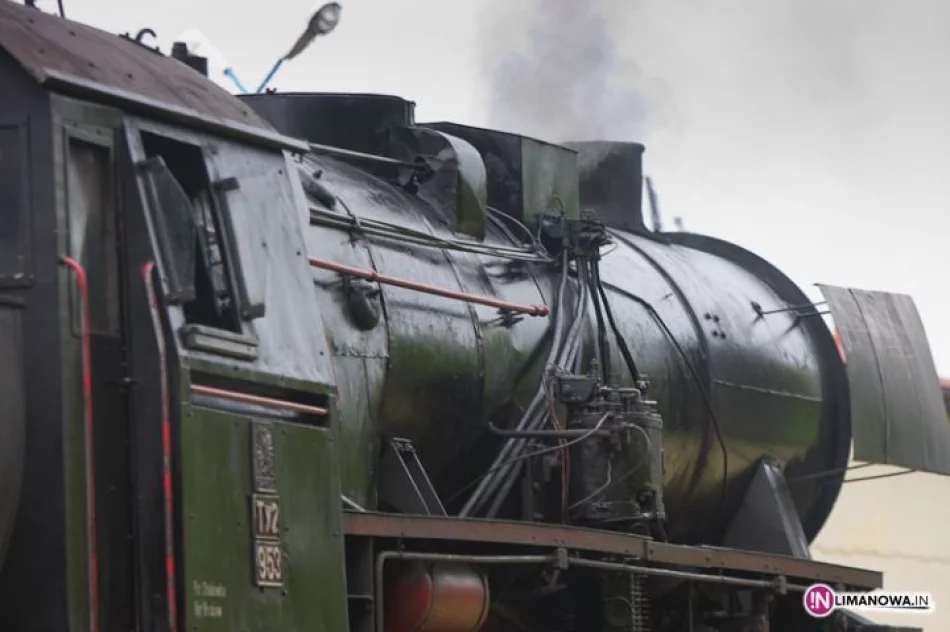 Pociąg retro w Limanowej - zdjęcie 10