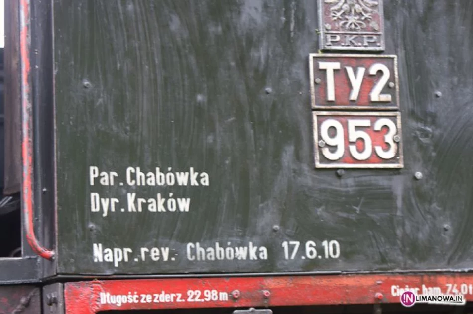 Pociąg retro w Limanowej - zdjęcie 11