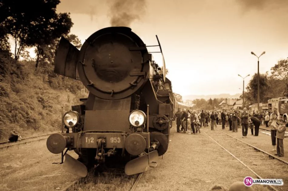 Pociąg retro w Limanowej - zdjęcie 15