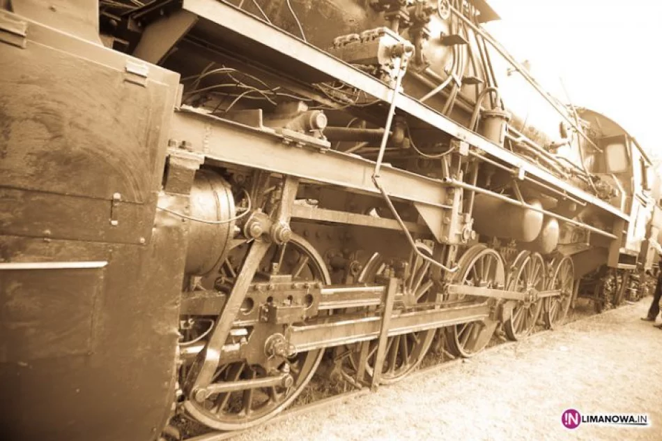 Pociąg retro w Limanowej - zdjęcie 17