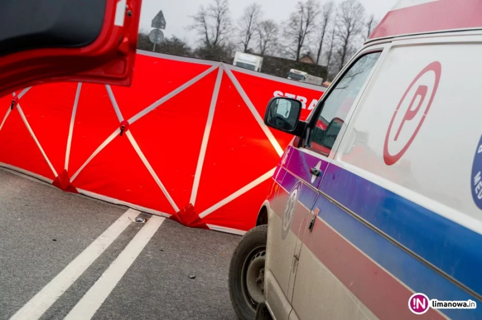 Tragiczny wypadek na 'krajówce'. Nie żyje 67-letni rowerzysta - zdjęcie 3