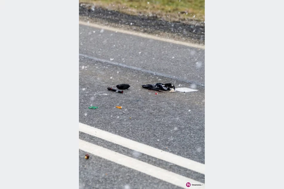 Tragiczny wypadek na 'krajówce'. Nie żyje 67-letni rowerzysta - zdjęcie 4