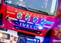 Wyniósł płonące materiały i butle z gazem - doznał poparzeń - zdjęcie główne