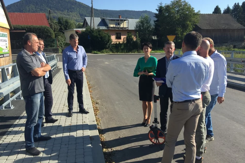 Nowe drogi w Pisarzowej i Wysokiem  - zdjęcie 6