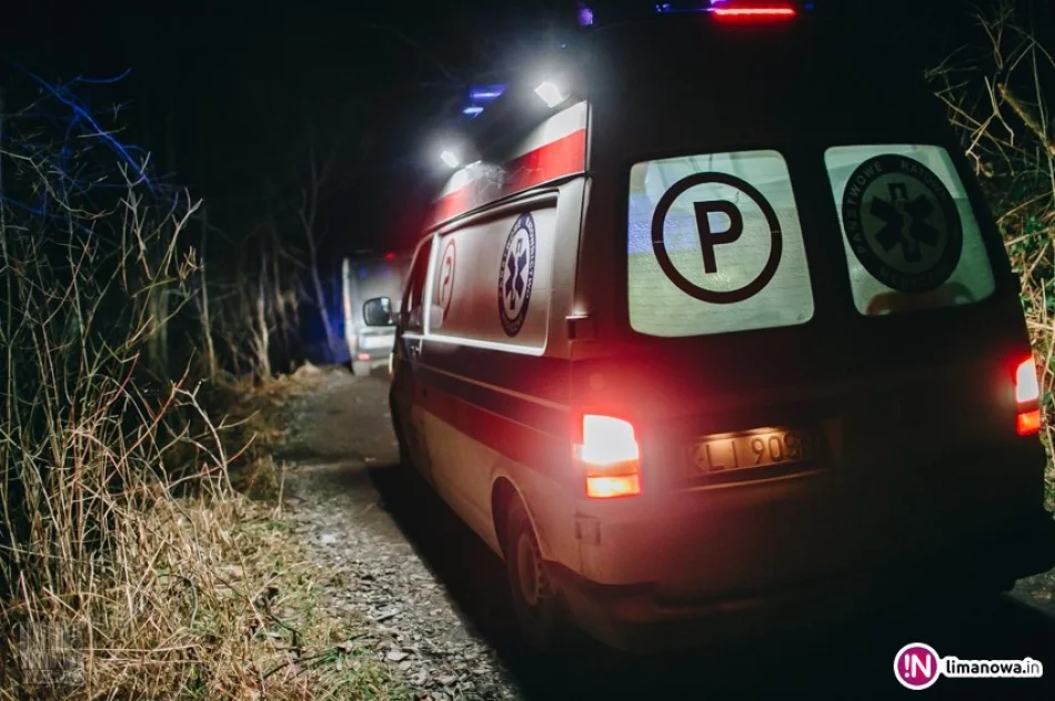 Pijana 22-latka dachowała w korycie potoku - zdjęcie 3