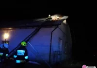 Pracowita noc strażaków - zdjęcie główne