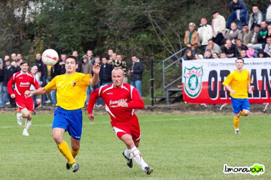 Orkan pokonał Limanovię - zdjęcie 13