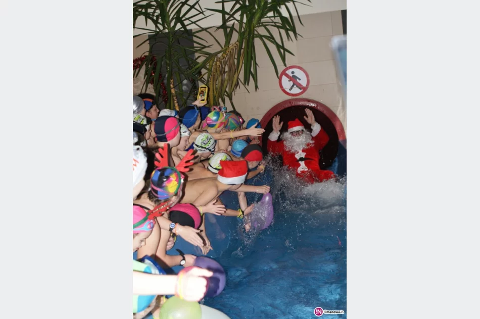 Mikołajki na Pływalni Limanowskiej - zdjęcie 4