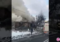 Pożar budynku mieszkalnego. Rodzina bez dachu nad głową - zdjęcie główne