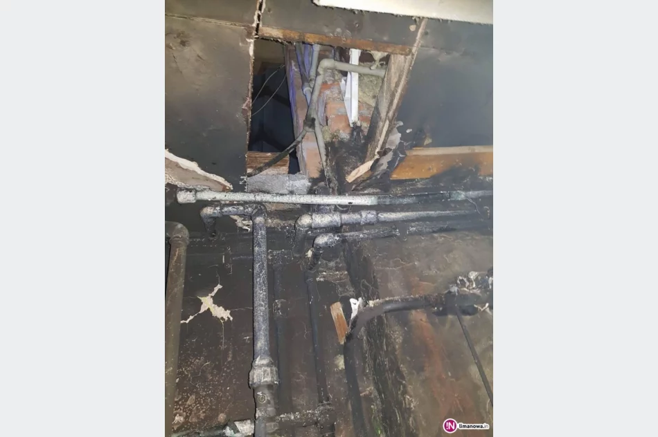 Mężczyzna próbował ugasić pożar w kotłowni. Z poparzeniami trafił do szpitala - zdjęcie 3