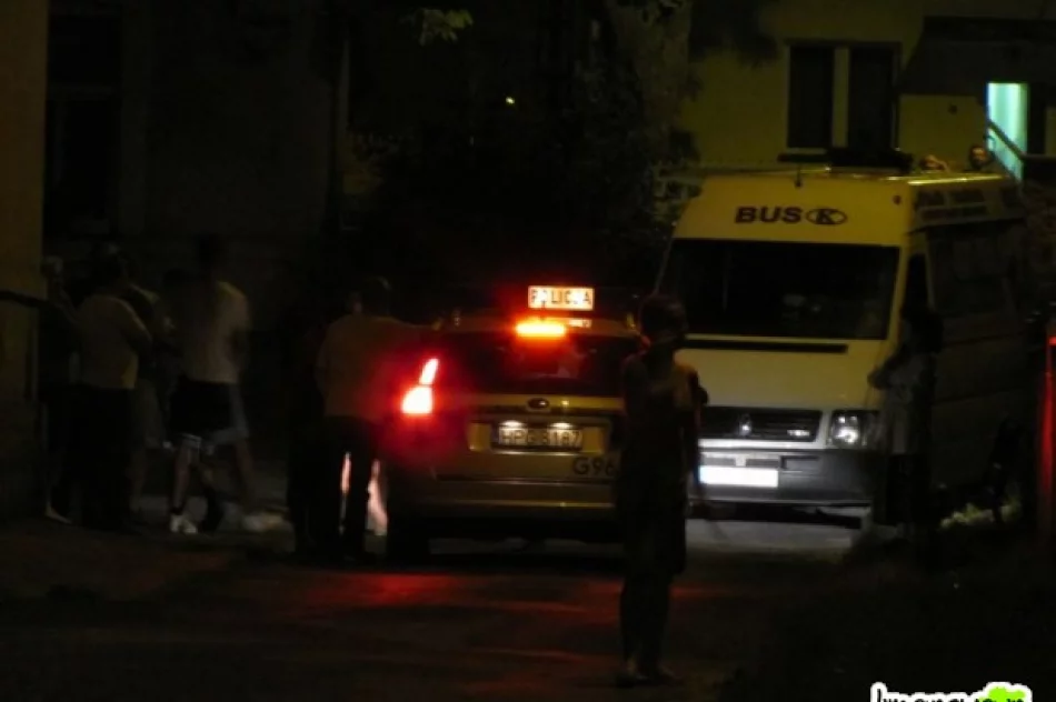 Zamieszki na ul. Witosa w Limanowej - zdjęcie 2