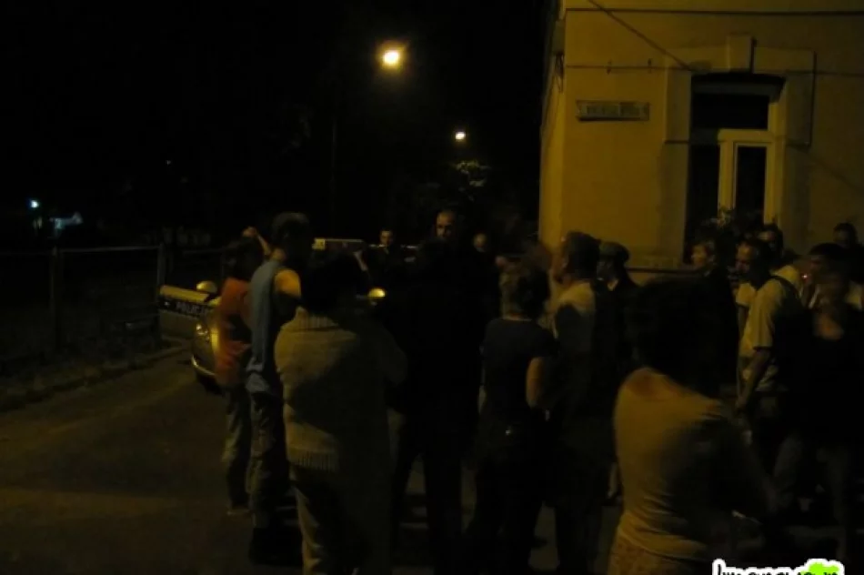 Zamieszki na ul. Witosa w Limanowej - zdjęcie 3