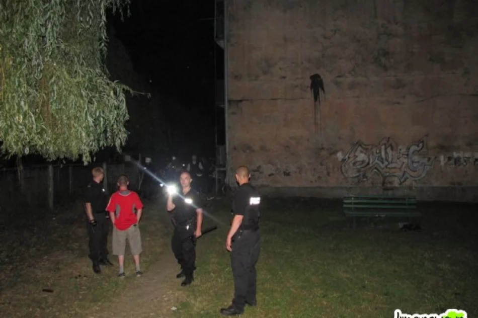 Zamieszki na ul. Witosa w Limanowej - zdjęcie 8