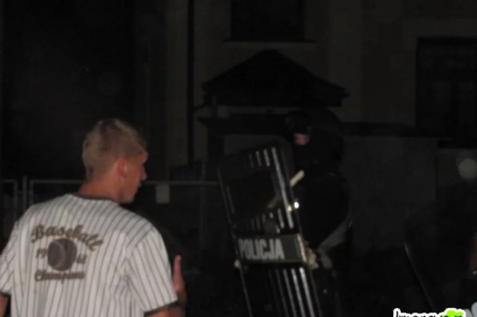 Zamieszki na ul. Witosa w Limanowej - zdjęcie 9