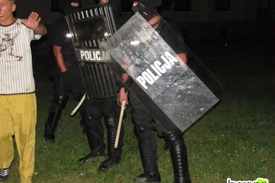 Zamieszki na ul. Witosa w Limanowej - zdjęcie 10