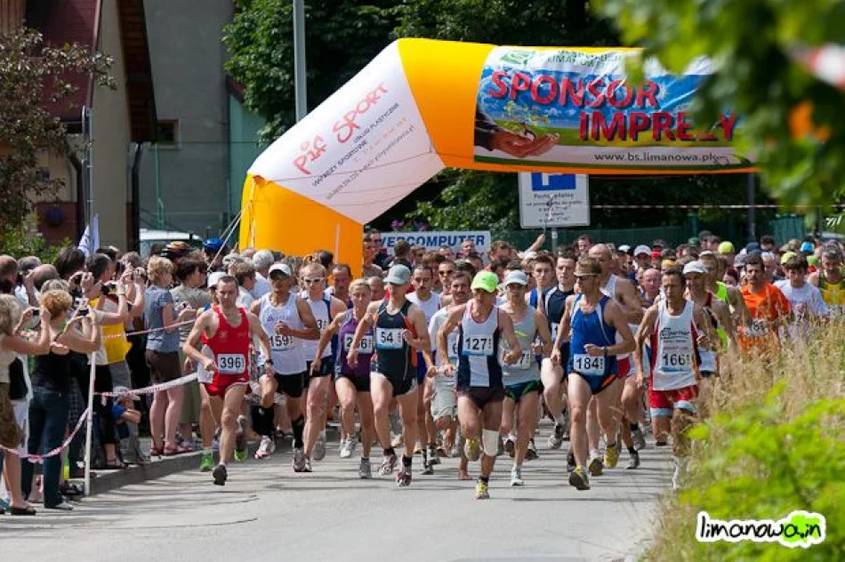 II Limanowa Forrest - bieg glowny 6,5 km - zdjęcie 3