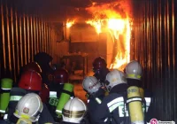 Strażacy spoza powiatu ćwiczyli w komorze ogniowej (wideo) - zdjęcie główne