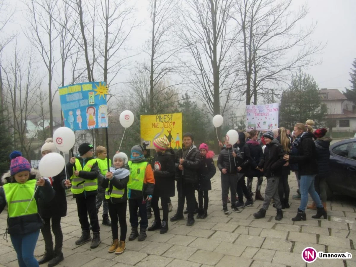 Uczniowie uczestniczyli w Marszu Trzeźwości