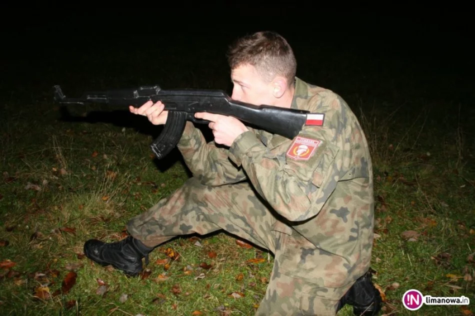 Nocne manewry tymbarskich Strzelców - zdjęcie 3