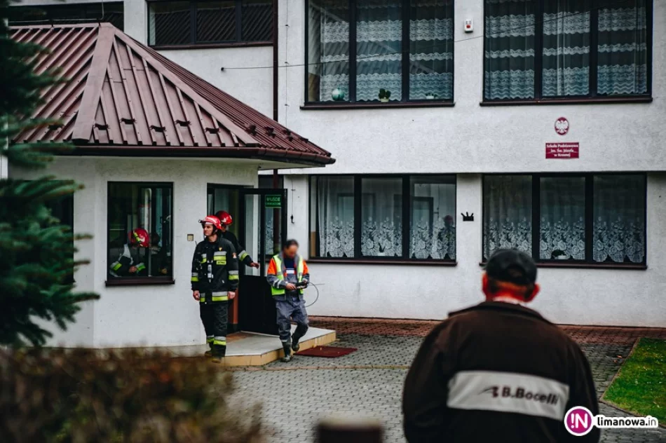 Wyciek gazu, ze szkoły ewakuowano 50 osób - zdjęcie 4
