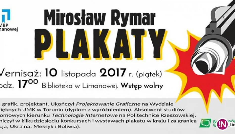 'Plakaty' Mirosława Rymara od piątku w galerii - zdjęcie 1