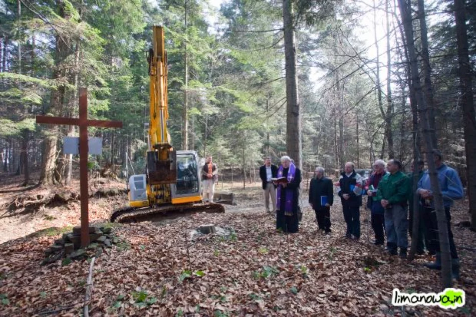 Pierwsze prace przy budowie drogi krzyżowej na Miejską Górę - zdjęcie 2